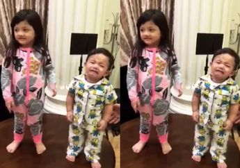 Arsy Nyanyikan Lagu Alicia Keys, Arsya Hermansyah Hanya Bisa Bengong Melihat Kakaknya, Gemes Banget!