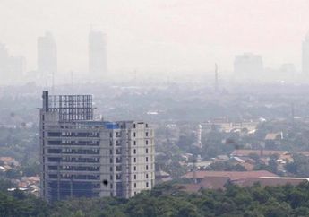Foto-foto Warganet Jadi Bukti Polusi Jakarta Terburuk Sedunia