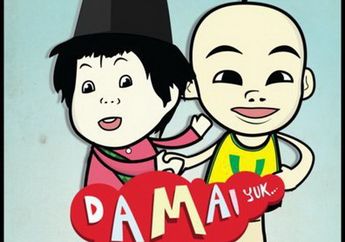 Ketika Unyil dan Upin teriak Damai Yuk!