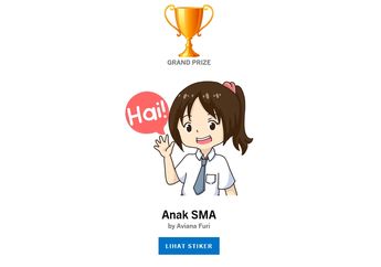 Stiker BBM Bikinan Anak SMA Ini Jadi Juara Se-Indonesia