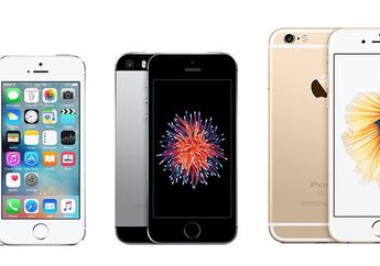 Perbandingan iPhone SE, iPhone 5S dan iPhone 6S