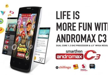 Smartfren Rilis Andromax C3 dengan Harga Miring