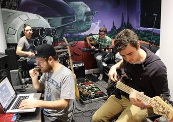 Enter Shikari Recording Session #ShikariAlbum4