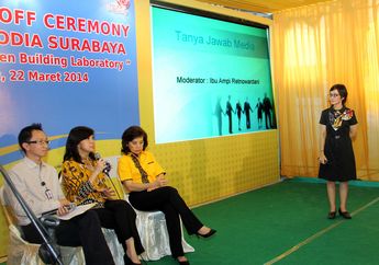 Lab Klinik Prodia Gelar Topping-off Grha Prodia Surabaya