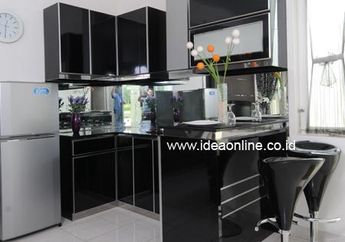 Pilih Hitam untuk Warna Dapur? Siapa Takut!