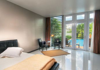 Tidur Nyaman dengan View Kolam