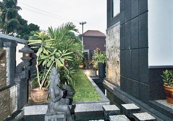 Teras Lebih Segar dengan Kolam Parit. Hemat Lahan!