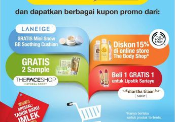 KakaoTalk Lunar Promo: Diskon Produk Kecantikan dan Belanja Online