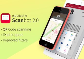 Kini ScanBot Sudah Tersedia di iPad dan Mendukung QR Code