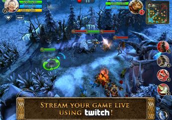 Update Heroes of Order & Chaos, Mendukung Streaming Game Twitch