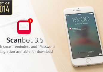 Scanbot Tambahkan Fitur Reminder & Dukungan 1Password