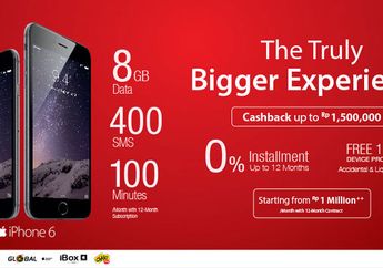 Bundling iPhone 6 & iPhone 6 Plus Telkomsel, Cashback Hingga 1,5 Juta!
