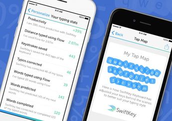 SwiftKey Keyboard Tambahkan Fitur Tap Map & Bahasa Arabic