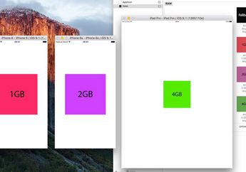 Xcode Ungkap iPhone 6s dan iPad Pro Miliki RAM 2GB & 4GB