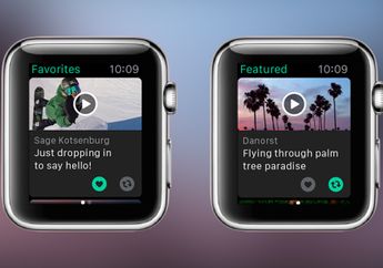 Lama Ditunggu, Akhirnya Vine Mendukung Apple Watch