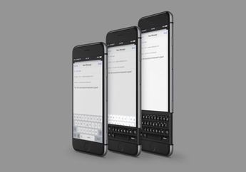 (Video) Tampang iPhone Dengan Keyboard Fisik Ala BlackBerry Priv