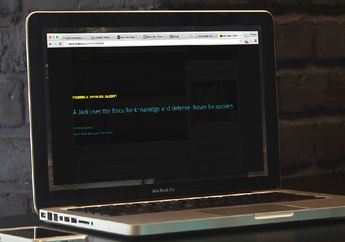 Force Block: Halau Web Bocoran Info Film Star Wars di Google Chrome