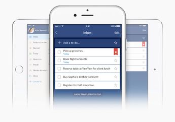 Wajah Baru Wunderlist for iOS dengan Fitur 3D Touch