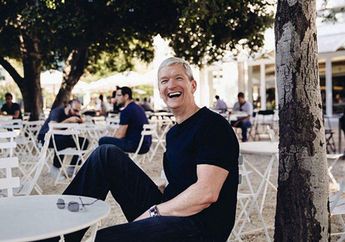 Lelang Amal Makan Siang Bareng Tim Cook 2017 Ditutup Rp 9,1 Milyar