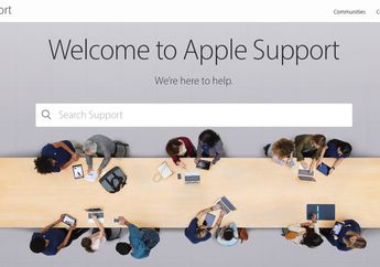 Desain Baru Halaman Apple Support dengan Informasi Topik Populer
