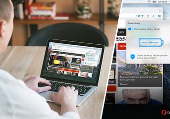 Opera for Developer Tambahkan Mode Hemat Baterai Hingga 50%