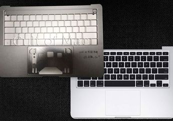 (Foto) Bocoran Lini MacBook Pro Baru dengan Touch Bar OLED