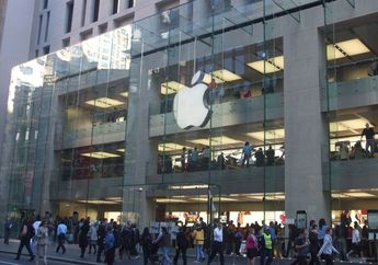 Polisi Evakuasi Para Pengunjung Toko Apple di Sydney