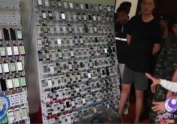 Polisi Bangkok Amankan 400-an iPhone & Ratusan Ribu SIM buat Bisnis “Like” Palsu