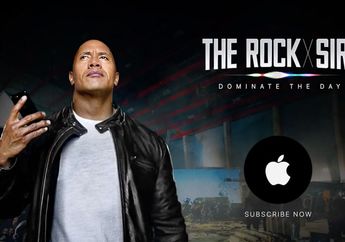 Apple Rilis Film Pendek Dibintangi Aktor The Rock dan Siri