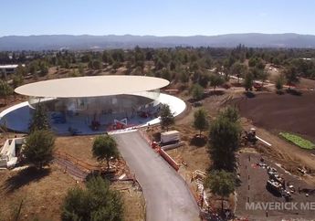 (Video) Pembangunan Steve Jobs Theater Hampir Beres, Siap Jadi Venue iPhone 8?