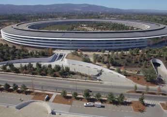 (Video) Pembangunan Apple Park Oktober 2017, Ada Lapangan Basket & Tenis