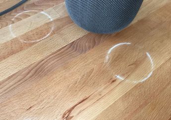 HomePod Tinggalkan Tanda Putih di Permukaan Kayu, Ini Kata Apple