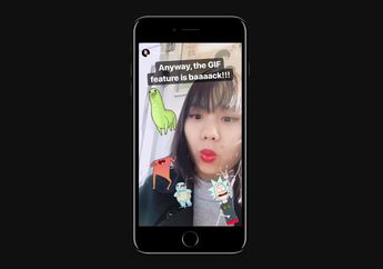 Fitur GIF Sticker di Instagram Stories Kembali Tersedia