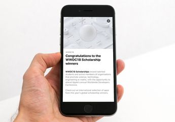 Apple Promosikan Katalog Aplikasi dari Peserta Beasiswa WWDC 2018