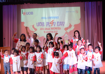 UOB Indonesia Ajak Bermain 600 Anak di Kidzania