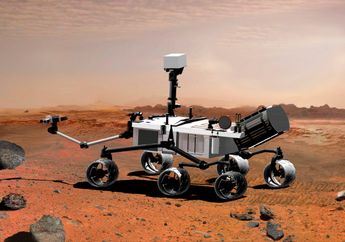 Menjelajah Lanskap Planet Mars Bersama Rover Curiosity