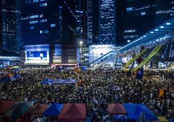 Jumlah Demonstran Hongkong Terus Bertambah