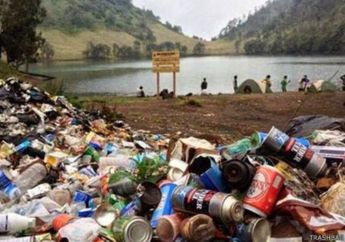 Sampah di Gunung dan Taman Nasional Indonesia Kian Mengkhawatirkan