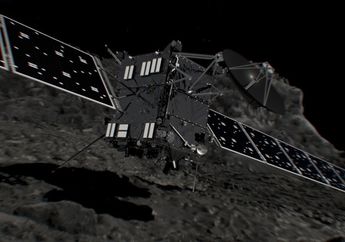 Misi Berakhir, Rosetta Tabrak Komet 67P/Churyumov-Gerasimenko