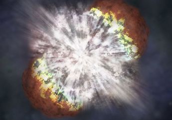Cahaya Supernova Dari 10 Miliar Tahun Lalu Berhasil Diamati