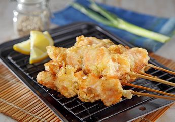 Sate Udang Goreng Daun Bawang