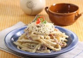 MAKARONI LONG ALA CARBONARA