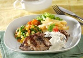 STEAK LADA HITAM SAUS JAMUR
