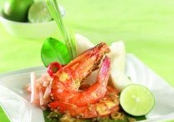 UDANG MASAK WOKU (NASI JAHA KOMPLET)