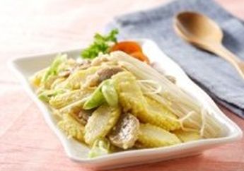 TUMIS PUTREN JAMUR ENOKI