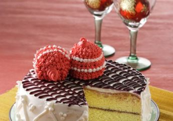 CAKE VANILLA BLUBERI
