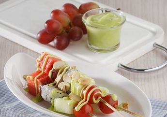 SATE BUAH SIRAM AVOKAD