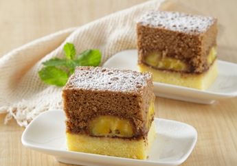 BOLU KUKUS LAPIS PISANG CAPPUCCINO