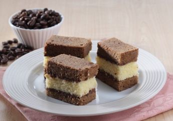 Kudapan Rasa Kopi Lezat: Lapis Kukus Kopi Vanilla