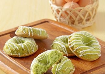 Cake Green Tea Tulban Mini, Kudapan Sore Cantik